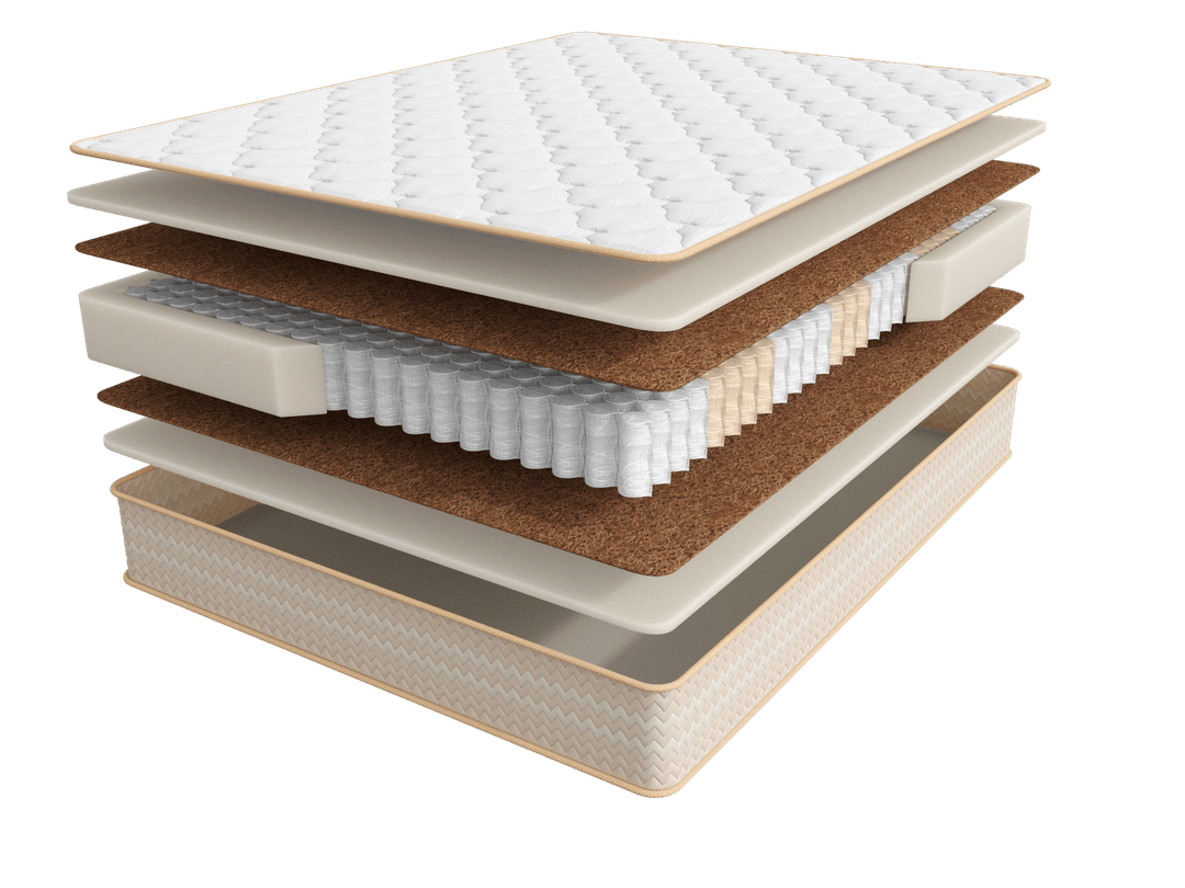 Удобный матрас Life выдерживает большие нагрузки благодаря 7-зональному блоку независимых пружин Pocket Anatomy.