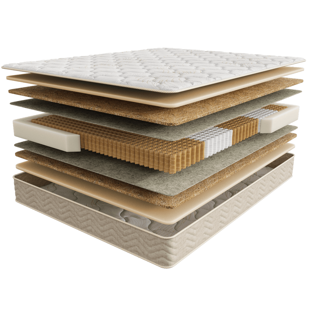 Двусторонний ортопедический матрас Comfort Medium российского бренда Sontery by Askona ― изделие средней высоты в 25 см. Предельно допустимая нагрузка на спальное место ― 140 кг.