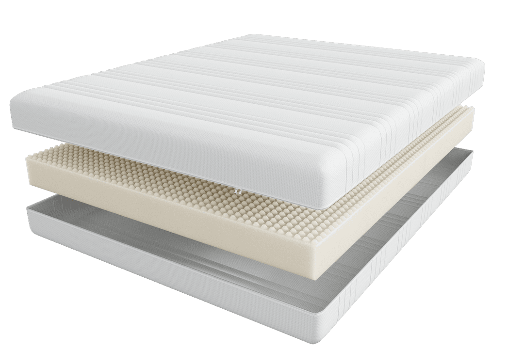 Матрас для здорового сна с упругой поддержкой, выдерживающий большую нагрузку.