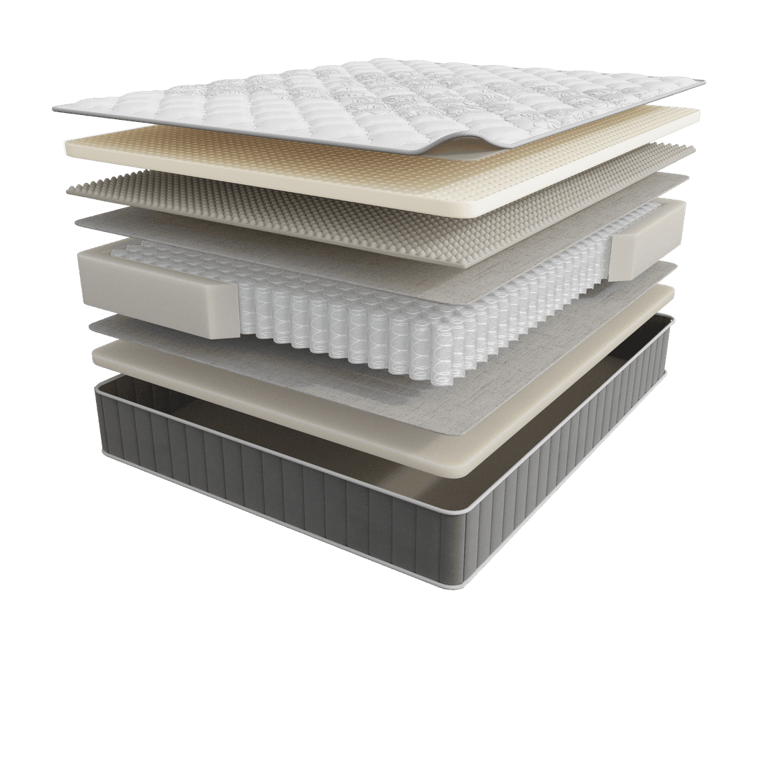 Infinity Perfection — это эксклюзивный односторонний матрас средней жесткости из натуральных материалов с системой усиления поддержки периметра.