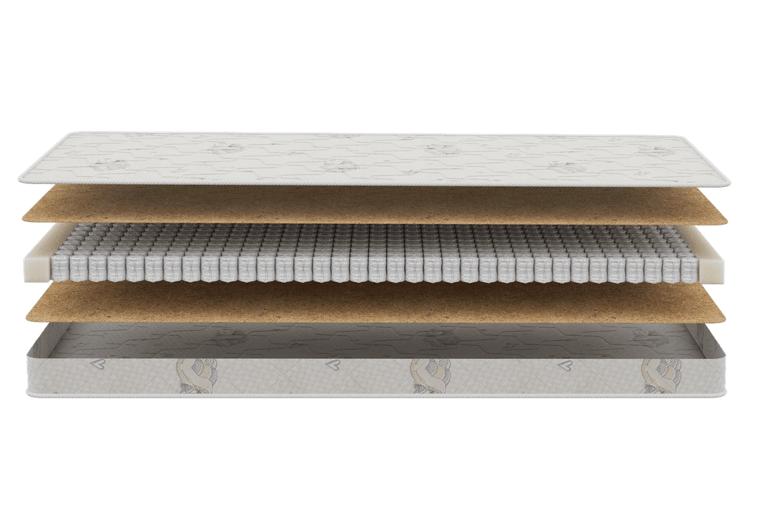 Экологичный, прочный и эстетичный матрас станет отличным выбором для детского спального места.